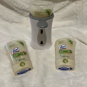 Lysol No-Touch Hand Soap System Refill 3 pack Aloe Vera & Vitamin E Exp 02/2016